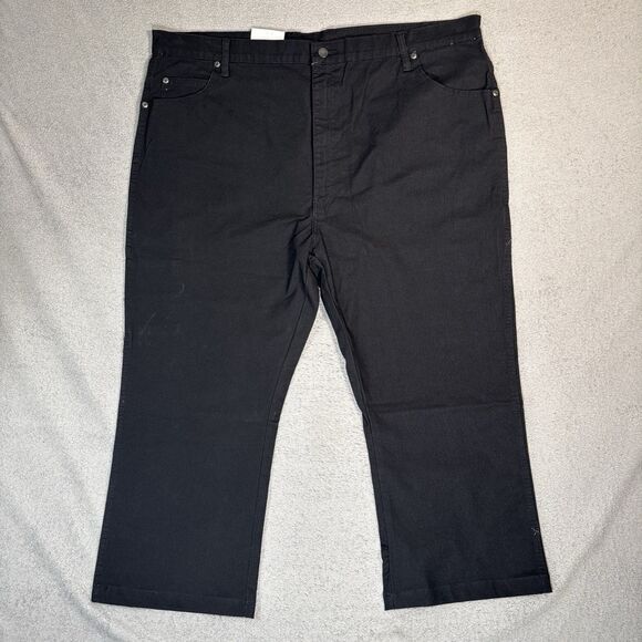 NWT Dickies Duck Carpenter Jeans Men’s Size 44x30 Black Wide Leg Grunge Skater - Picture 1 of 14